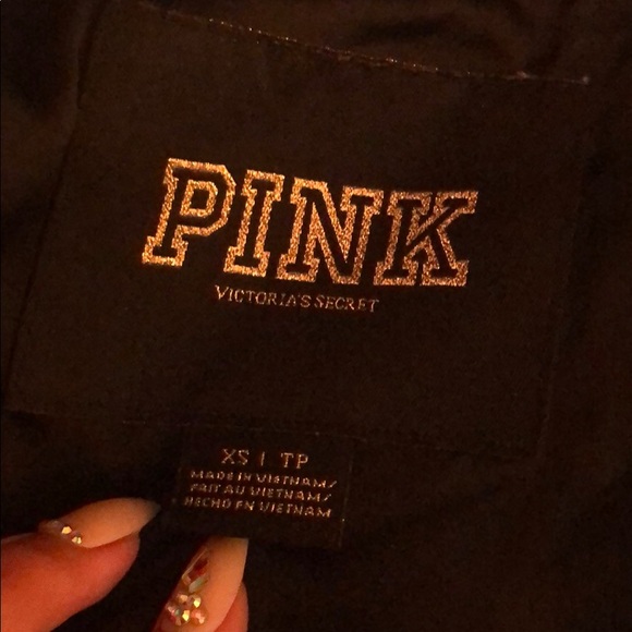 ❌SOLD❌VS Pink Bomber Jacket - Picture 3 of 4